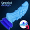 8.66in New Arrival Dragon Mixed Colors Dildo Sex Play Adult Toy