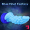 8.66in New Arrival Dragon Mixed Colors Dildo Sex Play Adult Toy