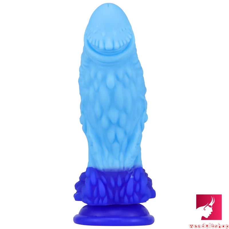 7.28in Fantasy Silicone Dragon Realistic Looking Dildo Love Toy