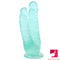 8.27in Women Fucking Dildo Textured Dual-headed Sex Toy With Sucker