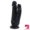 8.27in Women Fucking Dildo Textured Dual-headed Sex Toy With Sucker