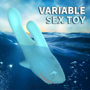 Shark Vibrator Thrusting Expanding Charging AV Massaging Wand - Adult Toys 