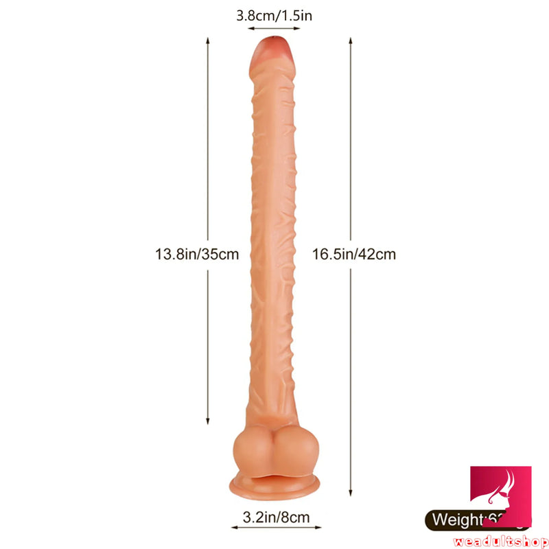 16.5in Extra Long Big Penis Dildo With Suction Cup Sex Toy