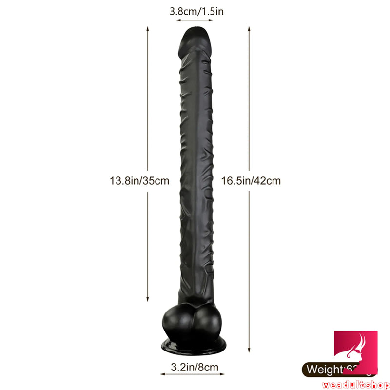 16.5in Extra Long Big Penis Dildo With Suction Cup Sex Toy