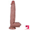 10.6in Soft Double Layer Silicone Big Long Dildo Realistic Penis Toy