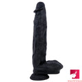 10.6in Soft Double Layer Silicone Big Long Dildo Realistic Penis Toy