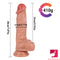 7.87in Waterproof Strong Sucker Dildo Hands Free Play Toy