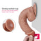 7.87in Waterproof Strong Sucker Dildo Hands Free Play Toy