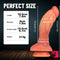 7.6in Soft Fantasy Penis Lesbian Dildo Stimulator For Women