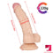 7.28in Realistic Dildo Flexible Penis With Textured Shaft Sextoy