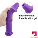 9.65in Top Quality Silicone Weird Real Feeling Dildo Masturbation Toy