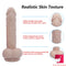 7.87in Superior Body Safe Silicone Dildo With Veins Sex Toy