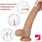 10.04in Soft Stretchy Smooth Dildo Sex Toy For Female Masturbation