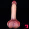 7.4in Silicone Real Flesh Men Penis Dildo With Big Sucker