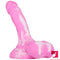 7.4in Curved Flexible Penis Dildo For Adult Women Masturbator