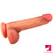 7.6in Soft Silicone Realistic Dildo With Sucker Female Masturbation