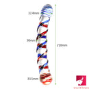 8.26in High Quality Glass Wand Double Ended Dildo For Women