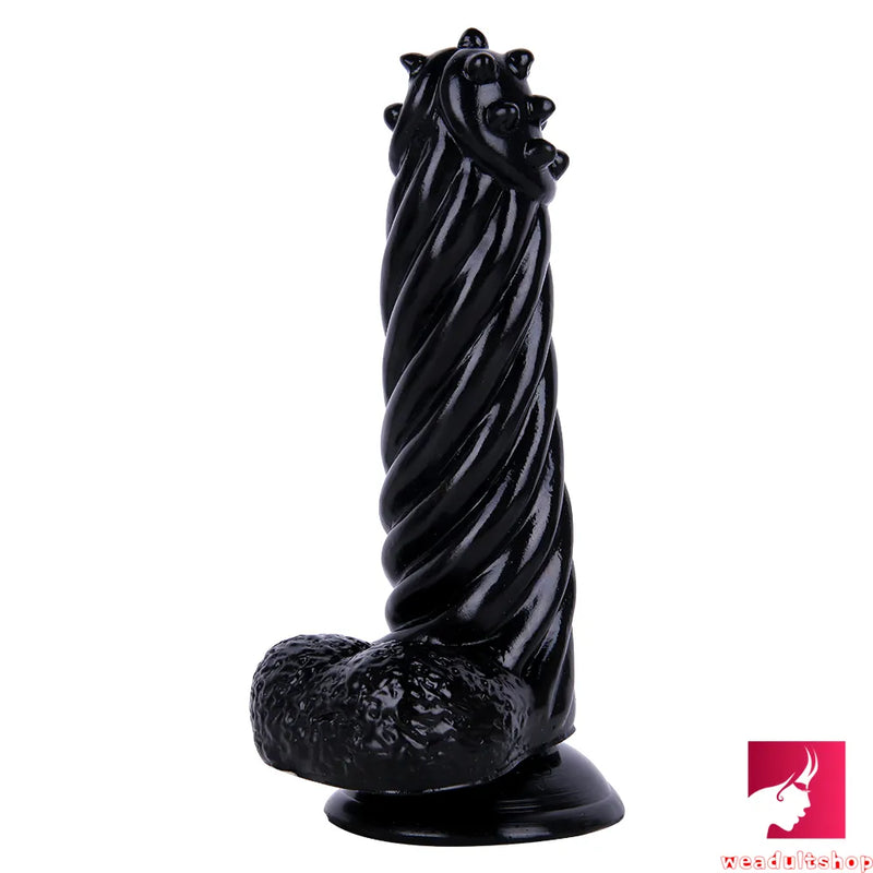 8.27in Mature Anal Dildo Spiked Sex Toy With Thorn