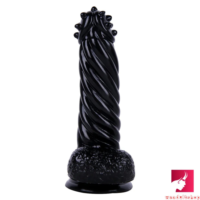 8.27in Mature Anal Dildo Spiked Sex Toy With Thorn