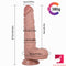 8.46in Soft Silicone Dildo Sex Toy For Females Males Orgasm