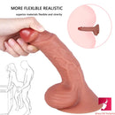 7.48in Realistic Anal Penis Hands Free Dildo With Big Sucker