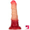 8.66in Ombre Red Purple Big Horse Dildo For Anal Fucking