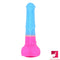 10.24in Colorful Horse Dildo Anal Sex Toy For BDSM Sex Game