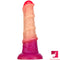 8.66in Ombre Red Purple Big Horse Dildo For Anal Fucking