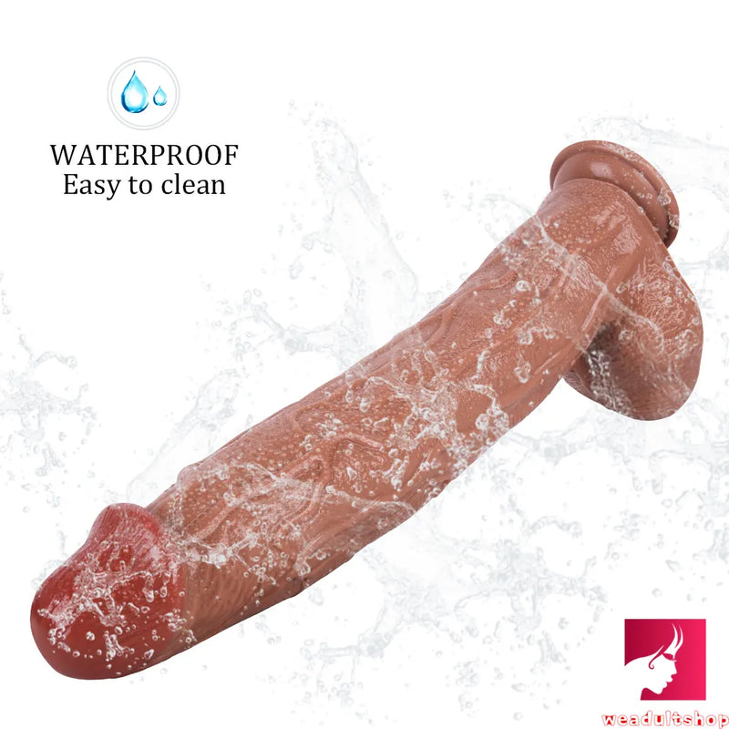 17.32in Huge Super Thick Skin Feeling Realistic Dildo For Adults