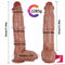 17.32in Huge Super Thick Skin Feeling Realistic Dildo For Adults