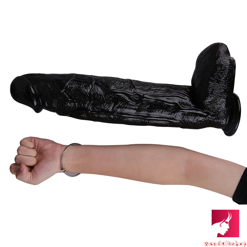 17.32in Huge Super Thick Skin Feeling Realistic Dildo For Adults