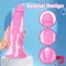 10.8in Mixed Colors Large Thick Dildo BDSM Lifelike Adult Toy