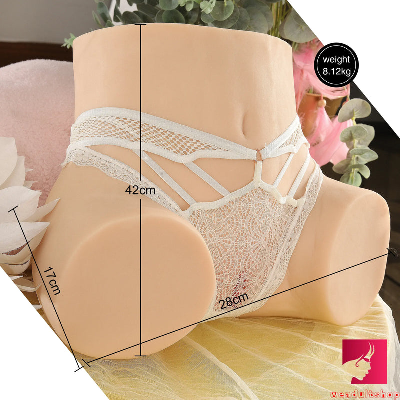 17.9lb Soft Real Skin Big Ass Sex Doll Torso For Men Stimulation