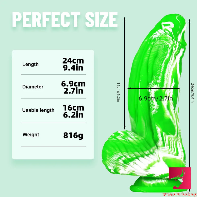 9.4in Top Quality Silicone Animal Large Thick Horse Penis Dildo