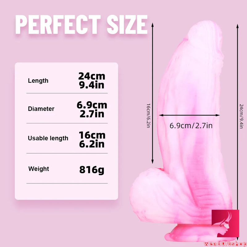 9.4in Top Quality Silicone Animal Large Thick Horse Penis Dildo