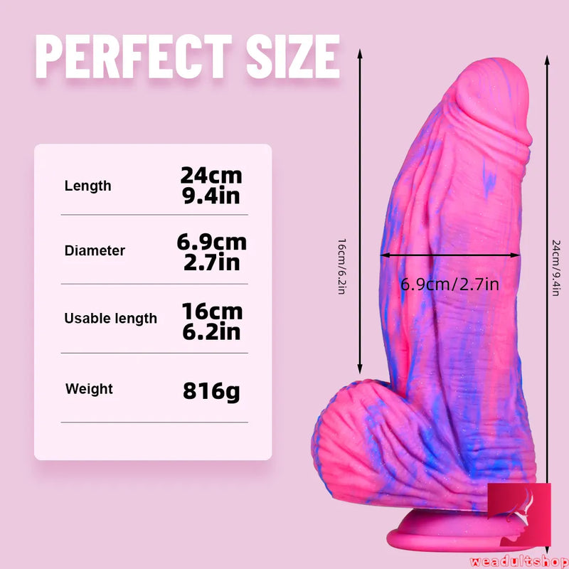 9.4in Top Quality Silicone Animal Large Thick Horse Penis Dildo