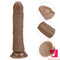 8.3in Girls Fucking Big Brown Dildo With No Eggs