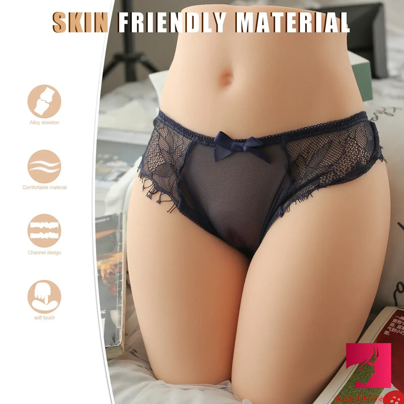 14.99lb 3D Beauty Hip TPR Sex Doll Torso For Vagina Anal Sex