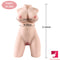 20.28lb Lifelike Half Sex Torso With Pink Tender Vagina For Men