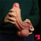 9.64in New Arrival Dual Layer Liquid Silicone Thick Big Dildo