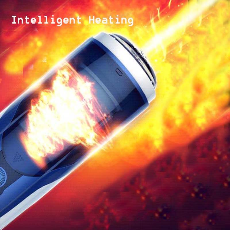 LETEN 4D Automatic Heating Piston Hands Free Masturbator - Adult Toys 