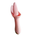 Silicone Tongue Vagina 10 Frequencies Licking Vibrator