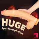 16.53in Europen American Huge Long Penis Real Looking Dildo