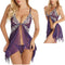 Sexy Lingerie Sleepwear Erotic Womens V Neck Lace Babydoll - Adult Toys 
