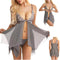 Sexy Lingerie Sleepwear Erotic Womens V Neck Lace Babydoll - Adult Toys 
