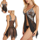 Sexy Lingerie Sleepwear Erotic Womens V Neck Lace Babydoll - Adult Toys 