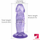 4.33in New Design Mini Penis Dildo Little Realistic Couples Dildo