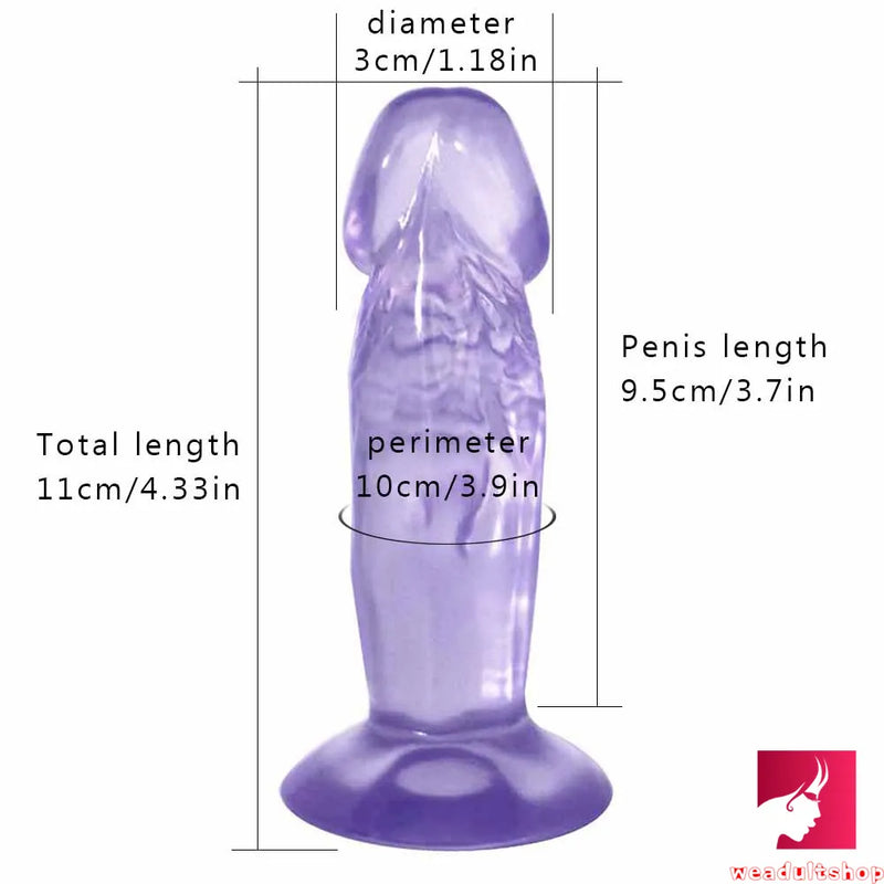 4.33in New Design Mini Penis Dildo Little Realistic Couples Dildo