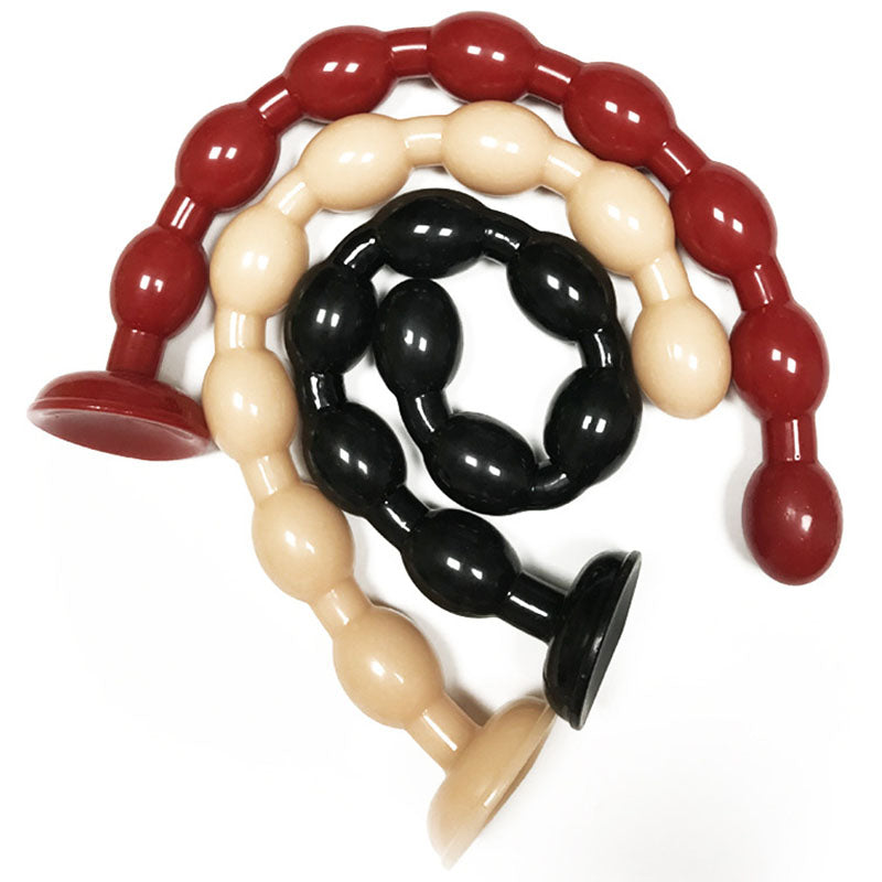 Pull Beads Butt Plug Men Prostate Massage Long Anal Plug - Adult Toys 