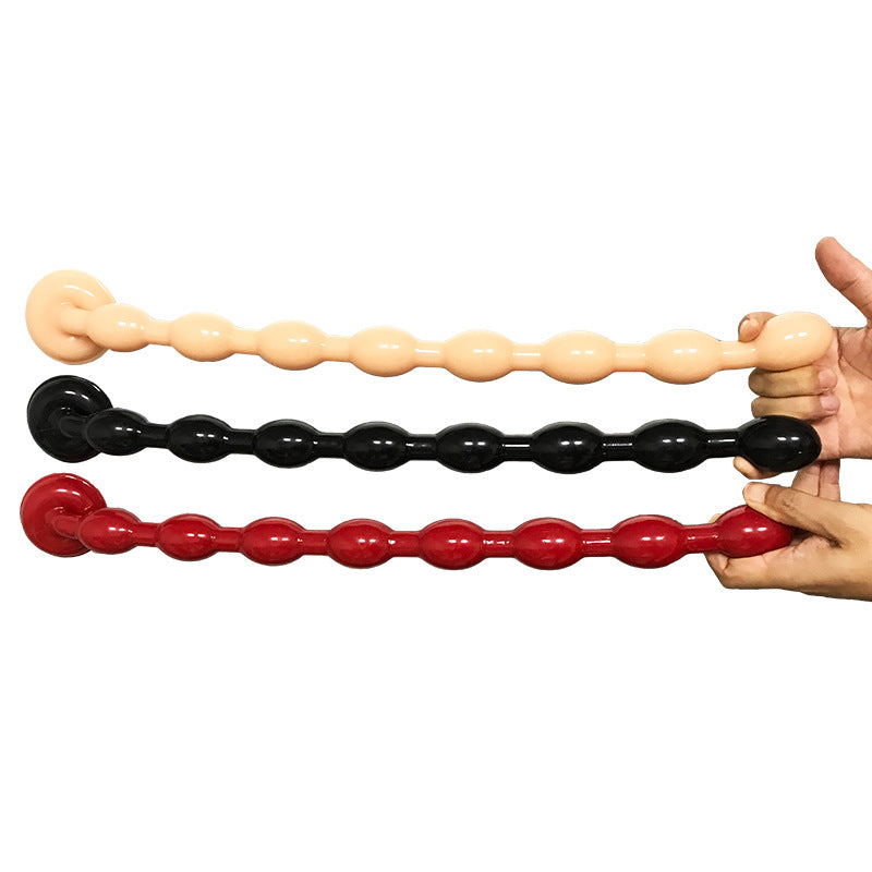 Pull Beads Butt Plug Men Prostate Massage Long Anal Plug - Adult Toys 